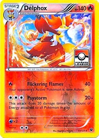 Delphox - 13/124 (Pokemon League)