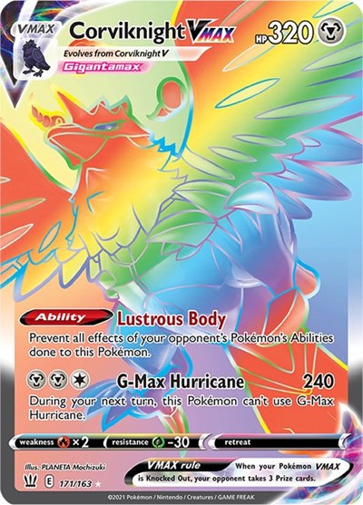 Corviknight VMAX (Secret)