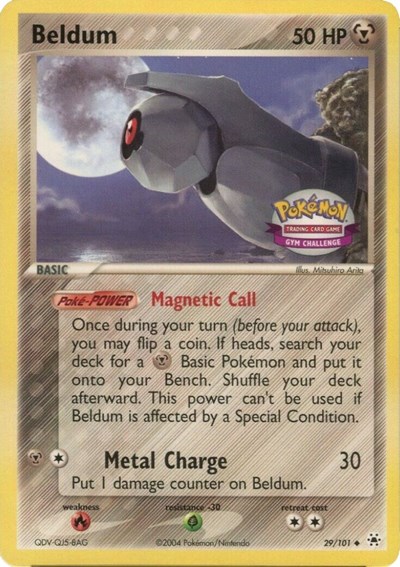 Beldum - 029/101 (Gym Challenge)