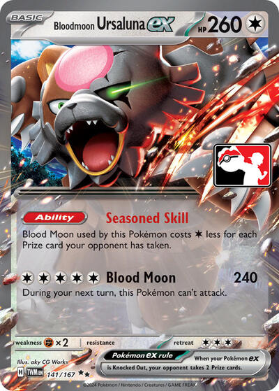 Bloodmoon Ursaluna ex - 141/167