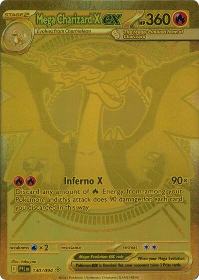 Mega Charizard X ex - 130/094