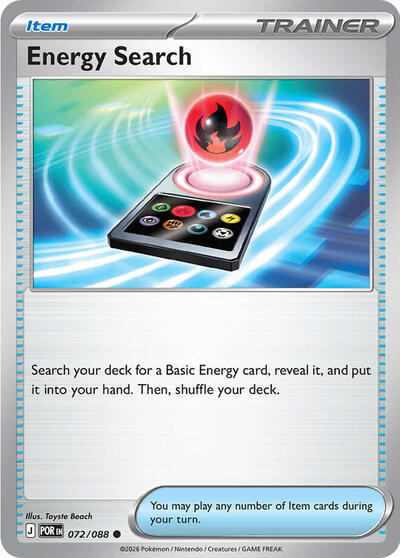 Energy Search - ME03: Perfect Order Pokémon spoiler