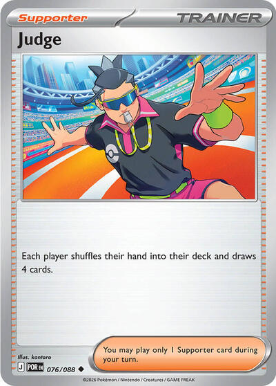 Judge - ME03: Perfect Order Pokémon spoiler