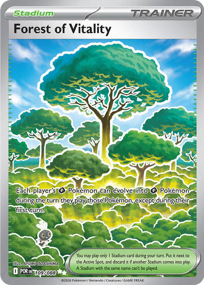 Forest of Vitality - ME03: Perfect Order Pokémon spoiler