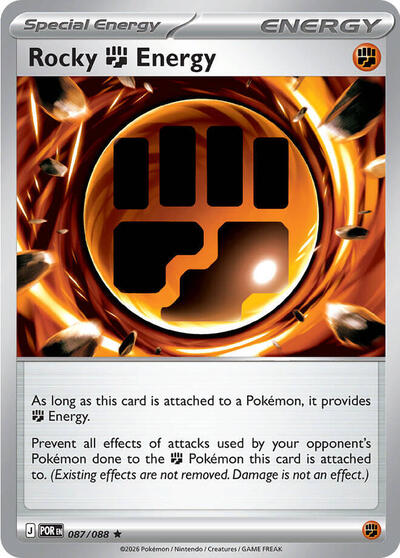 Rocky Fighting Energy - ME03: Perfect Order Pokémon spoiler