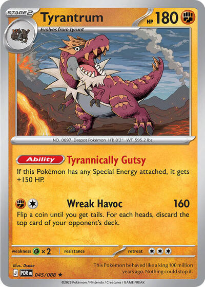Tyrantrum - ME03: Perfect Order Pokémon spoiler