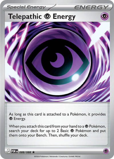 Telepathic Psychic Energy - ME03: Perfect Order Pokémon spoiler