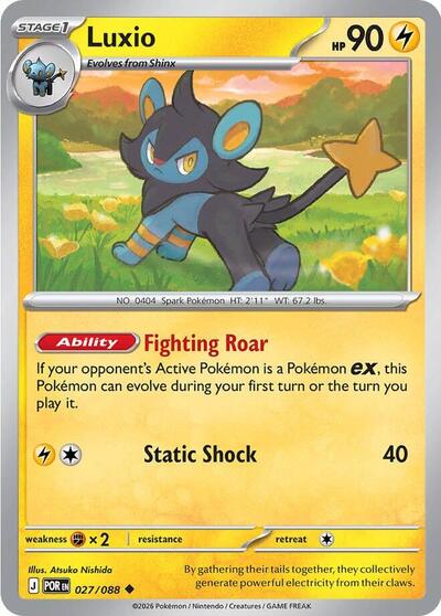 Luxio - ME03: Perfect Order Pokémon spoiler