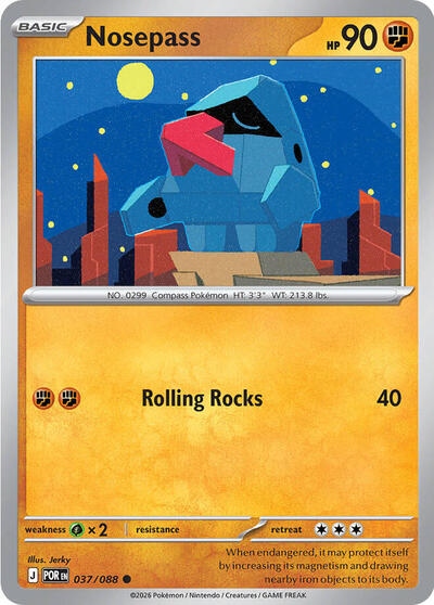 Nosepass - ME03: Perfect Order Pokémon spoiler