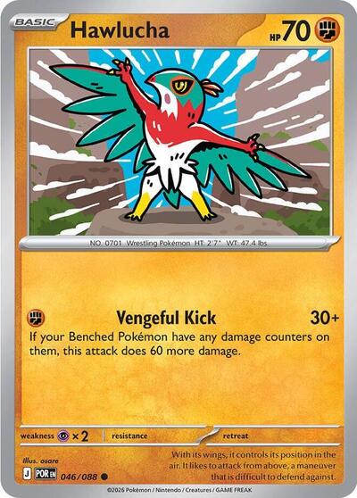 Hawlucha - ME03: Perfect Order Pokémon spoiler