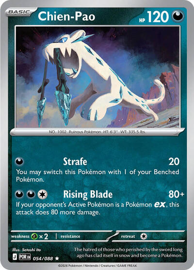 Chien-Pao - ME03: Perfect Order Pokémon spoiler