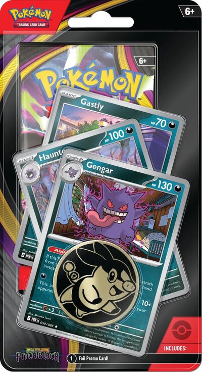 Pitch Black Premium Checklane Blister [Gengar Line] - ME05: Pitch Black Pokémon spoiler