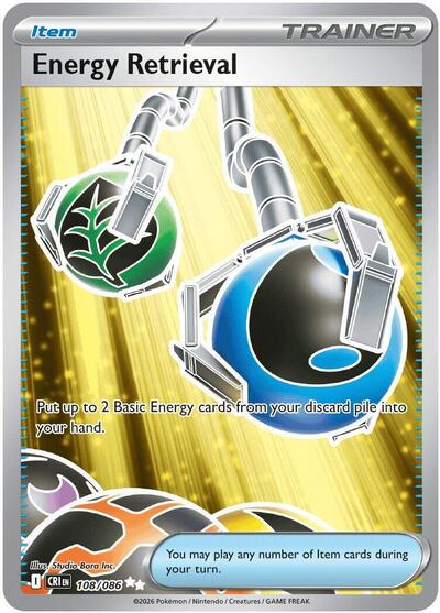 Energy Retrieval - ME04: Chaos Rising Pokémon spoiler