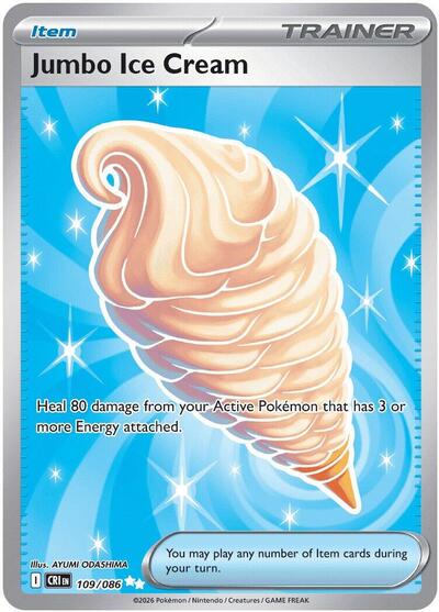 Jumbo Ice Cream - ME04: Chaos Rising Pokémon spoiler