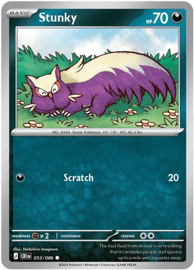 Stunky - ME04: Chaos Rising Pokémon spoiler