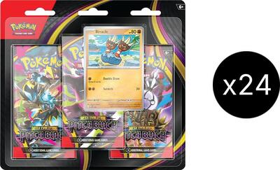 Pitch Black 3-Pack Blister Case - ME05: Pitch Black Pokémon spoiler