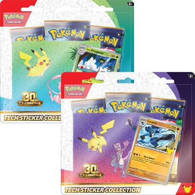 30th Celebration Tech Sticker Collection [Set of 2] - ME: 30th Celebration Pokémon spoiler