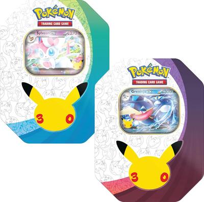30th Celebration ex Tin [Set of 2] - ME: 30th Celebration Pokémon spoiler