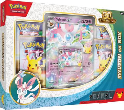 30th Celebration Sylveon ex Box - ME: 30th Celebration Pokémon spoiler