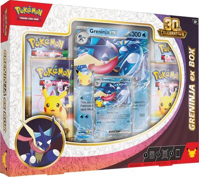30th Celebration Greninja ex Box - ME: 30th Celebration Pokémon spoiler