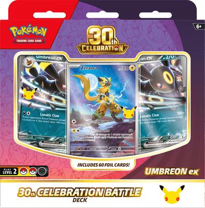 30th Celebration Battle Deck [Umbreon ex] - ME: 30th Celebration Pokémon spoiler