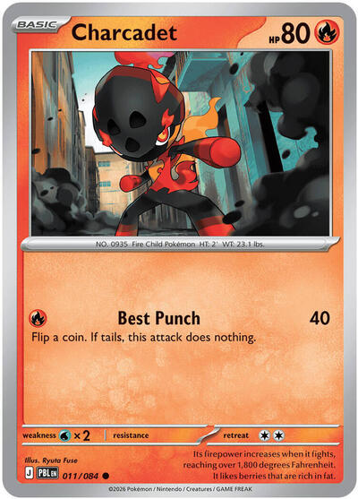Charcadet - ME05: Pitch Black Pokémon spoiler