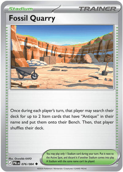 Fossil Quarry - ME05: Pitch Black Pokémon spoiler