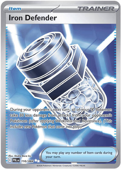 Iron Defender - ME05: Pitch Black Pokémon spoiler