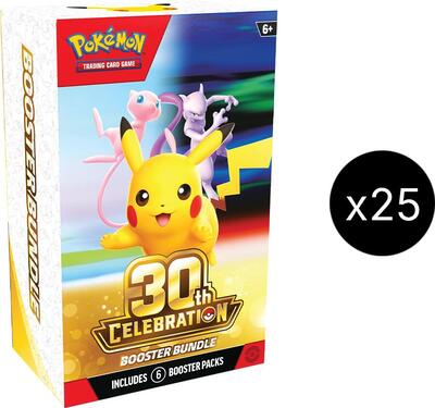 30th Celebration Booster Bundle Case - ME: 30th Celebration Pokémon spoiler