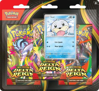 Delta Reign 3 Pack Blister [Seel] - ME06: Delta Reign Pokémon spoiler