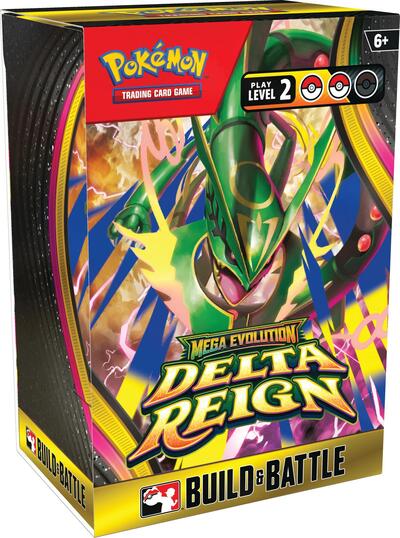 Delta Reign Build & Battle Box - ME06: Delta Reign Pokémon spoiler