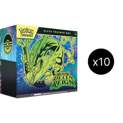 Delta Reign Elite Trainer Box Case - ME06: Delta Reign Pokémon spoiler