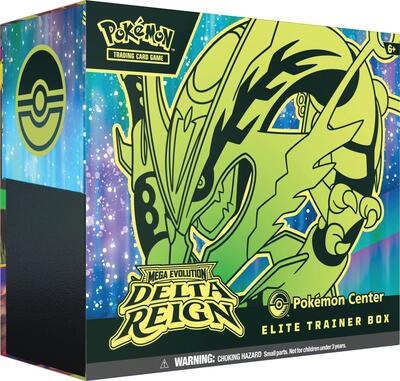 Delta Reign Pokemon Center Elite Trainer Box (Exclusive) - ME06: Delta Reign Pokémon spoiler