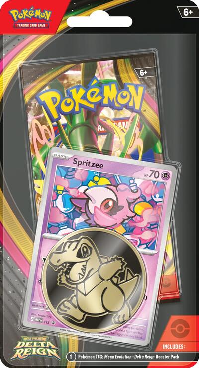 Delta Reign Single Pack Blister [Spitzee] - ME06: Delta Reign Pokémon spoiler