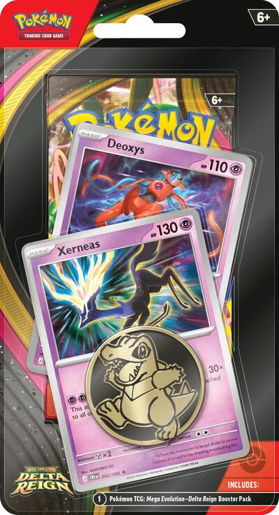 Delta Reign Single Pack Blister (Target Exclusive) [Xerneas] - ME06: Delta Reign Pokémon spoiler