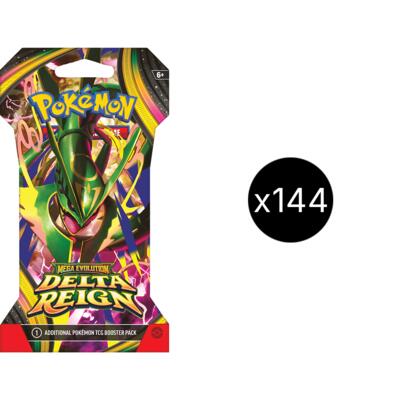 Delta Reign Sleeved Booster Case - ME06: Delta Reign Pokémon spoiler
