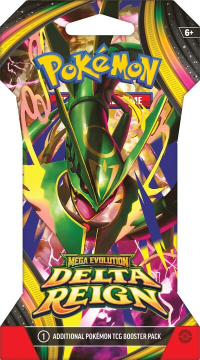 Delta Reign Sleeved Booster Pack - ME06: Delta Reign Pokémon spoiler