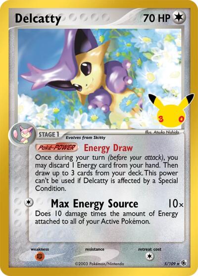 Delcatty - ME: 30th Celebration Classic Collection Pokémon spoiler