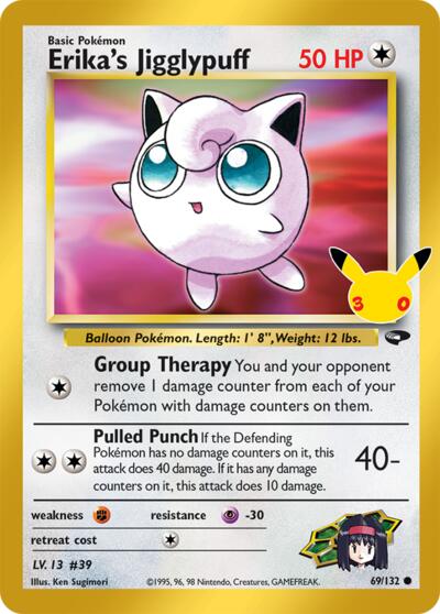 Erika's Jigglypuff - ME: 30th Celebration Classic Collection Pokémon spoiler