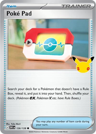 Poke Pad - ME: 30th Celebration Pokémon spoiler