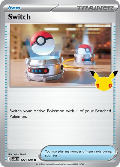 Switch - ME: 30th Celebration Pokémon spoiler