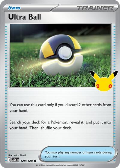 Ultra Ball - ME: 30th Celebration Pokémon spoiler