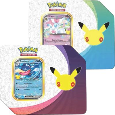 30th Celebration ex Tin [Set of 2] (Retail Version) - ME: 30th Celebration Pokémon spoiler