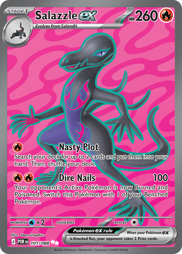Salazzle ex - Perfect Order Pokémon spoiler