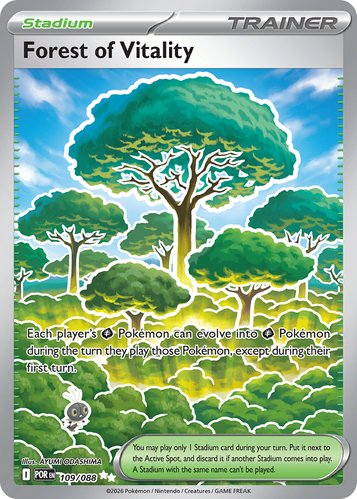 Forest of Vitality - Perfect Order Pokémon spoiler