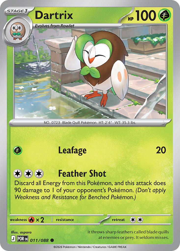 Dartrix - Perfect Order Pokémon spoiler
