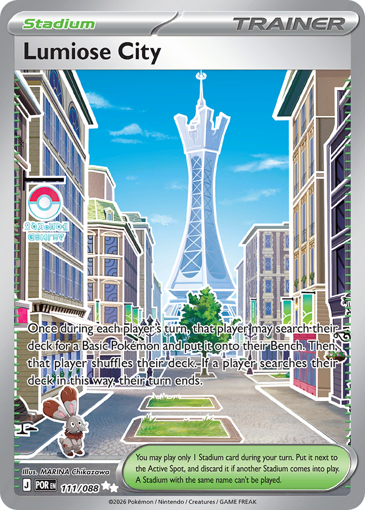 Lumiose City - Perfect Order Pokémon spoiler