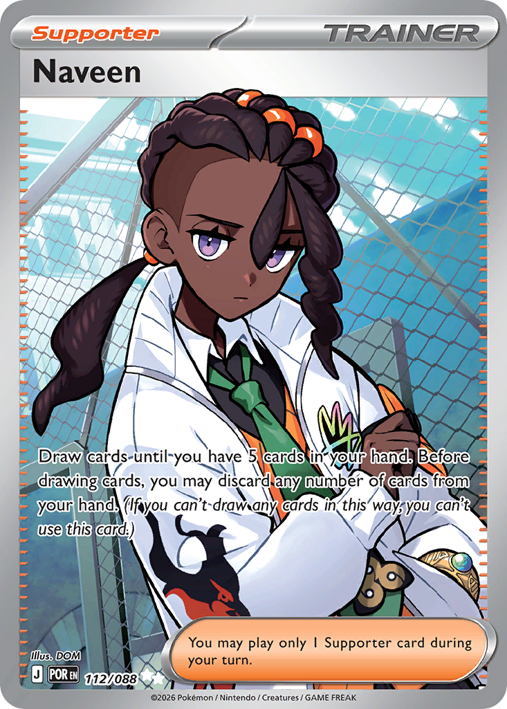Naveen - Perfect Order Pokémon spoiler
