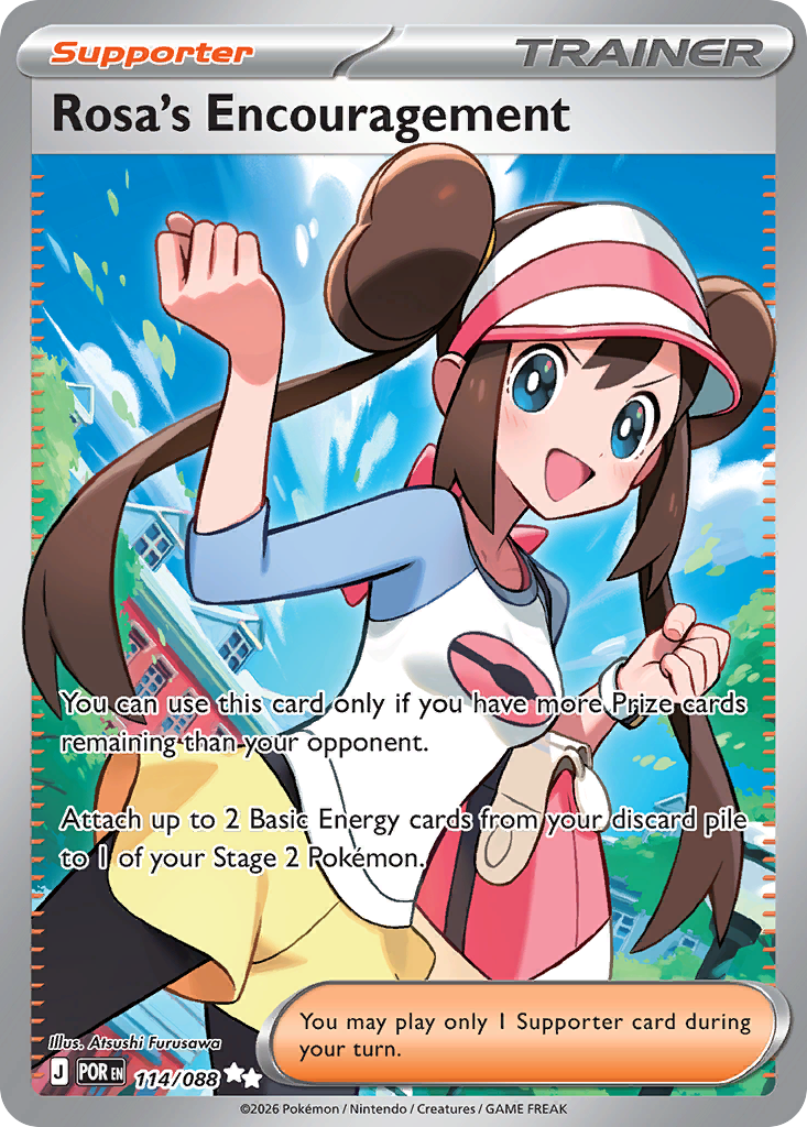 Rosa's Encouragement - Perfect Order Pokémon spoiler