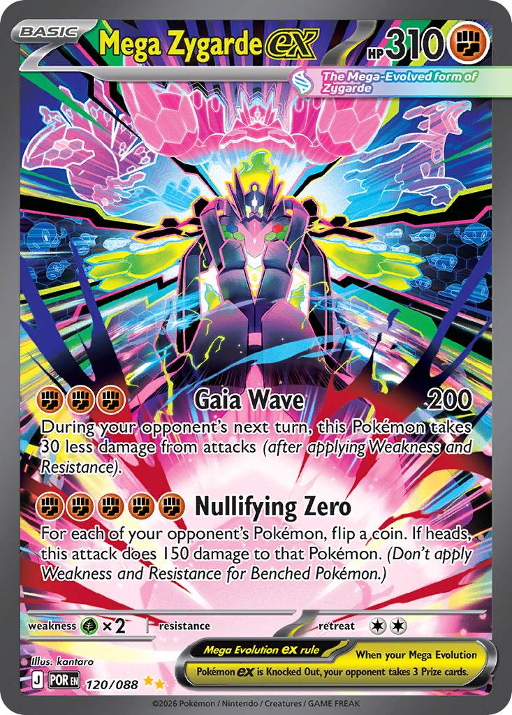 Mega Zygarde ex - Perfect Order Pokémon spoiler